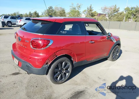 2015 Mini Paceman Cooper from USA, damaged, VIN WMWSS1C57FWN46684